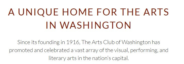 Art Club of Washington Flyer