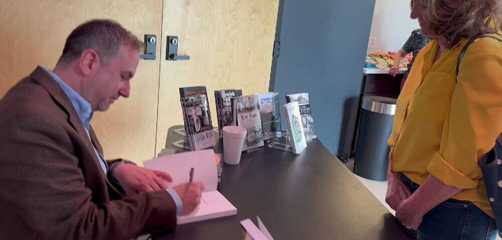 Paul signing books at Cole Porter Festival 2026