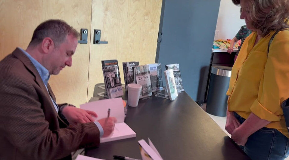 Paul signing books at Cole Porter Festival 2026
